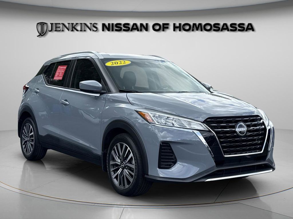 Boulder Gray Pearl 2022 Nissan Kicks SV FWD SUV / Crossover Front-Wheel Drive Continuously Variable Transmission