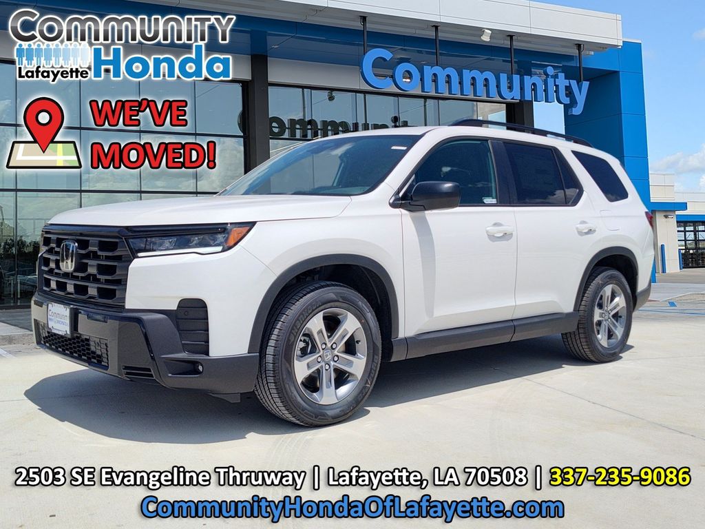 Platinum White Pearl 2026 Honda Pilot SUV / Crossover Front-Wheel Drive Automatic