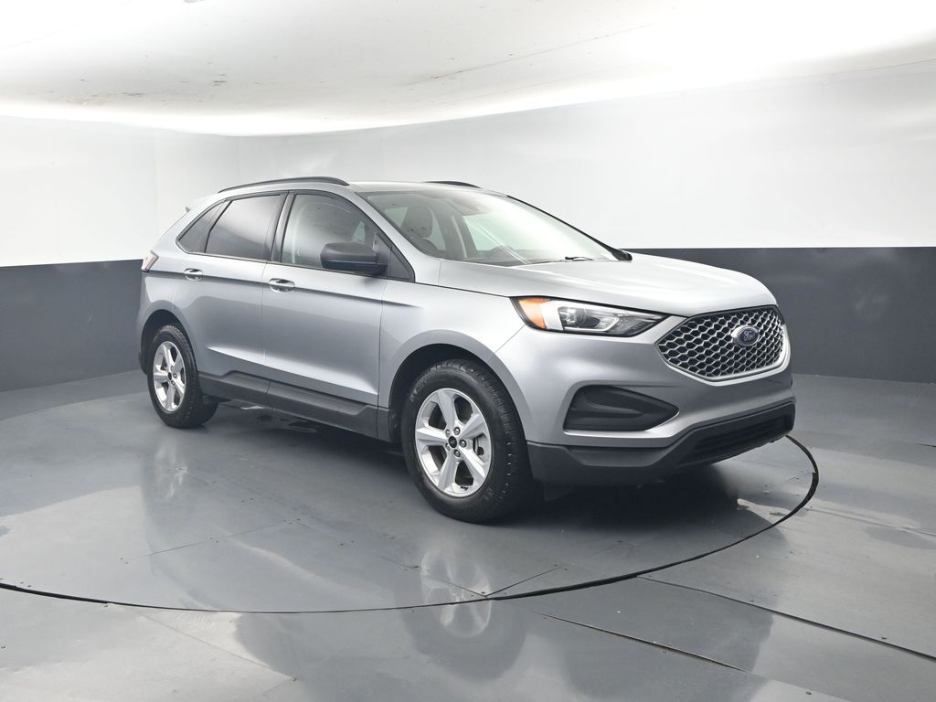 Silver Metallic 2024 Ford Edge SE AWD SUV / Crossover All-Wheel Drive 8-Speed Automatic