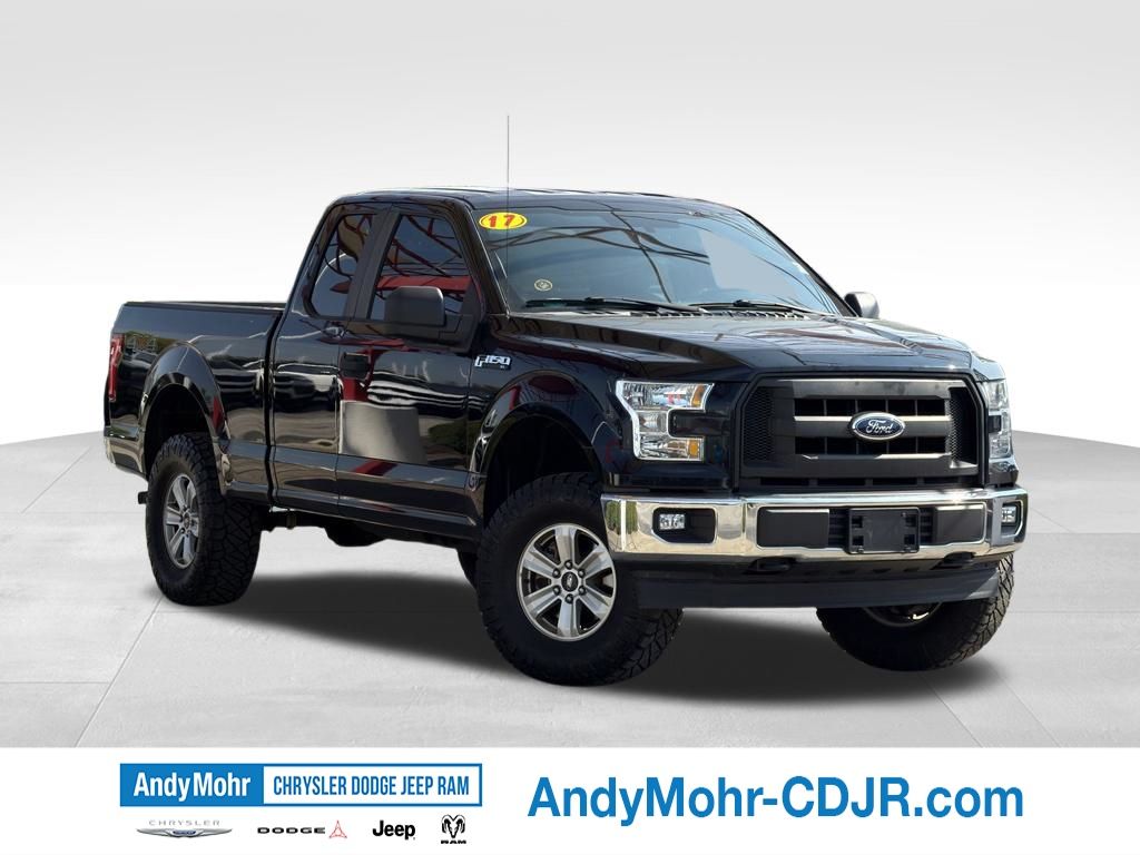 Shadow Black 2017 Ford F-150 Pickup Truck Four-Wheel Drive 6-Speed Automatic