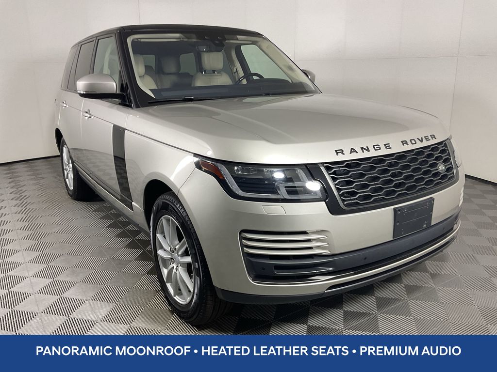 Aruba Premium Metallic 2019 Land Rover Range Rover V6 4WD SUV / Crossover All-Wheel Drive 8-Speed Automatic