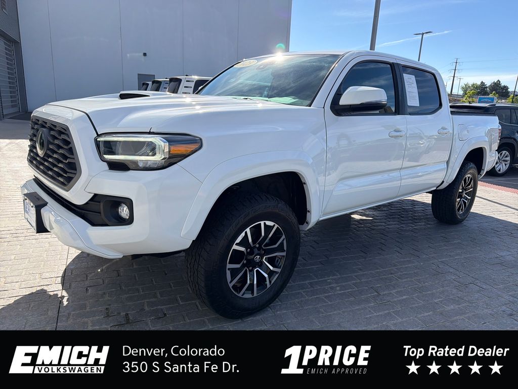 Ice Cap 2023 Toyota Tacoma Pickup Truck Four-Wheel Drive 6-Speed Automatic