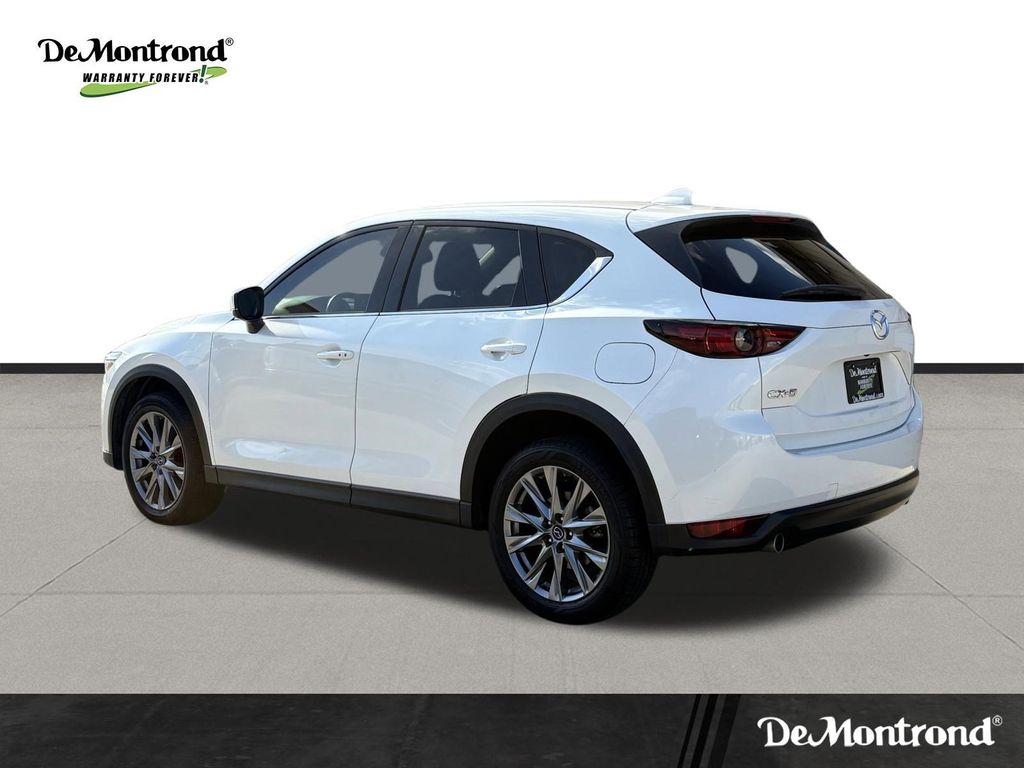 2021 Mazda CX-5 Grand Touring White at DeMontrond Automotive Group