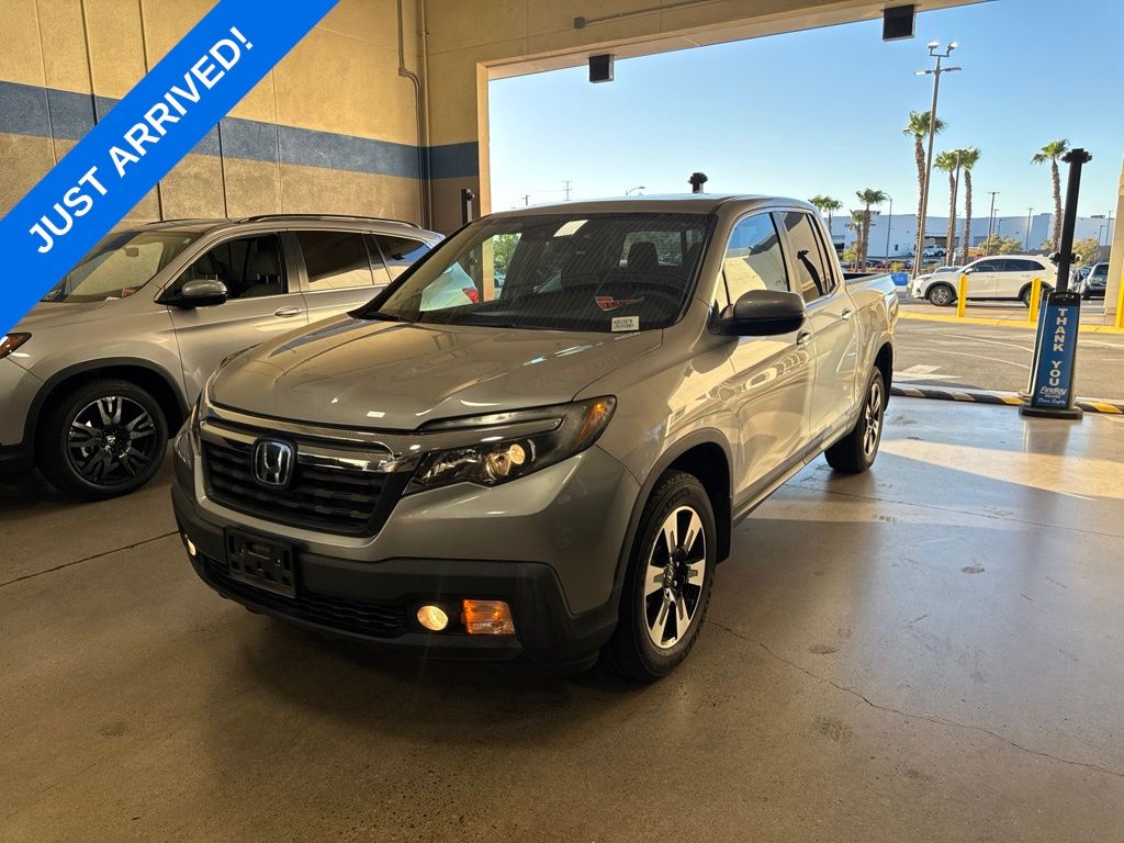 Lunar Silver Metallic 2020 Honda Ridgeline Pickup Truck All-Wheel Drive 9-Speed Automatic