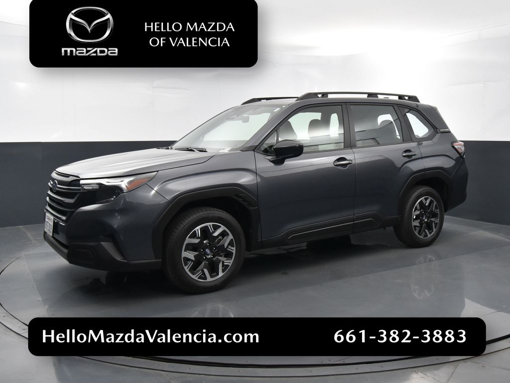 Magnetite Gray Metallic 2025 Subaru Forester Crossover AWD SUV / Crossover All-Wheel Drive Continuously Variable Transmission