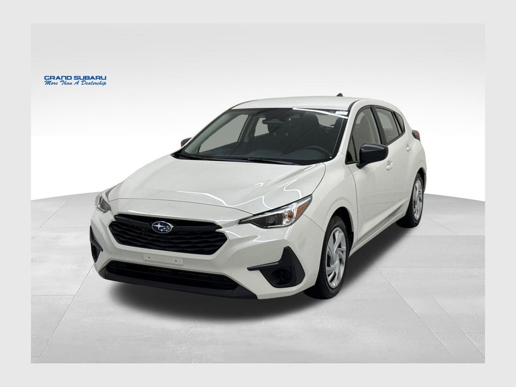 Crystal White Pearl 2025 Subaru Impreza Wagon All-Wheel Drive Continuously Variable Transmission