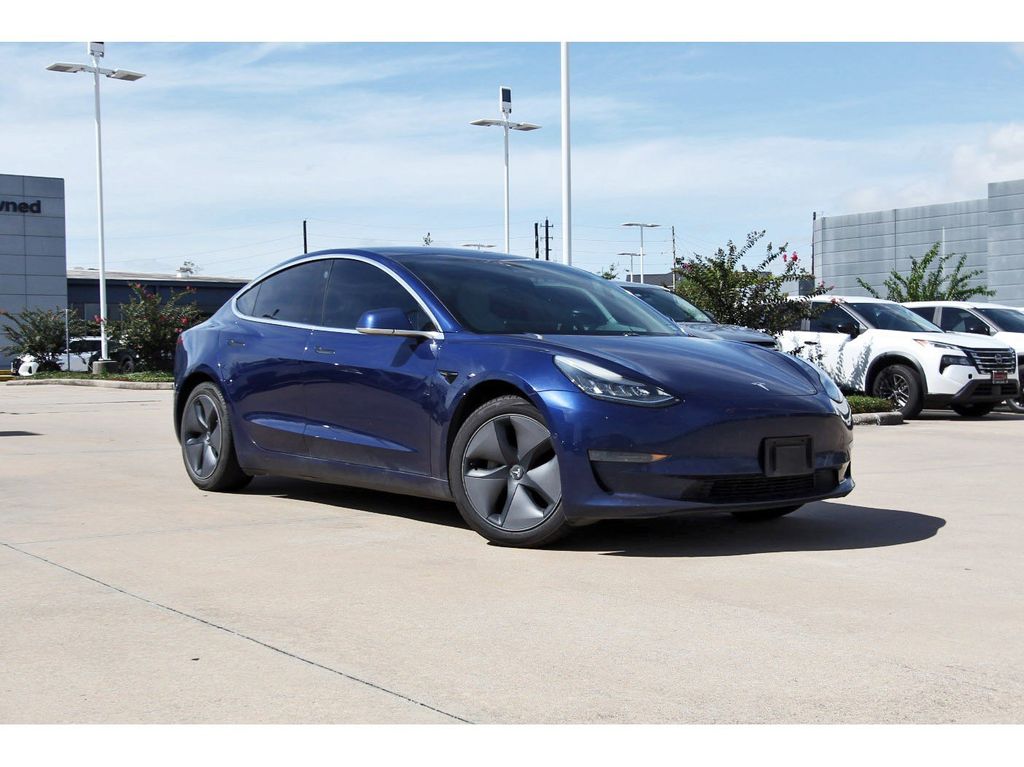 2019 Tesla Model 3  Blue at Autostrade