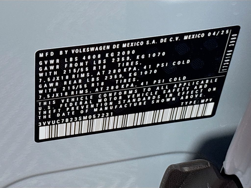 2025 Volkswagen Taos 1.5T SE