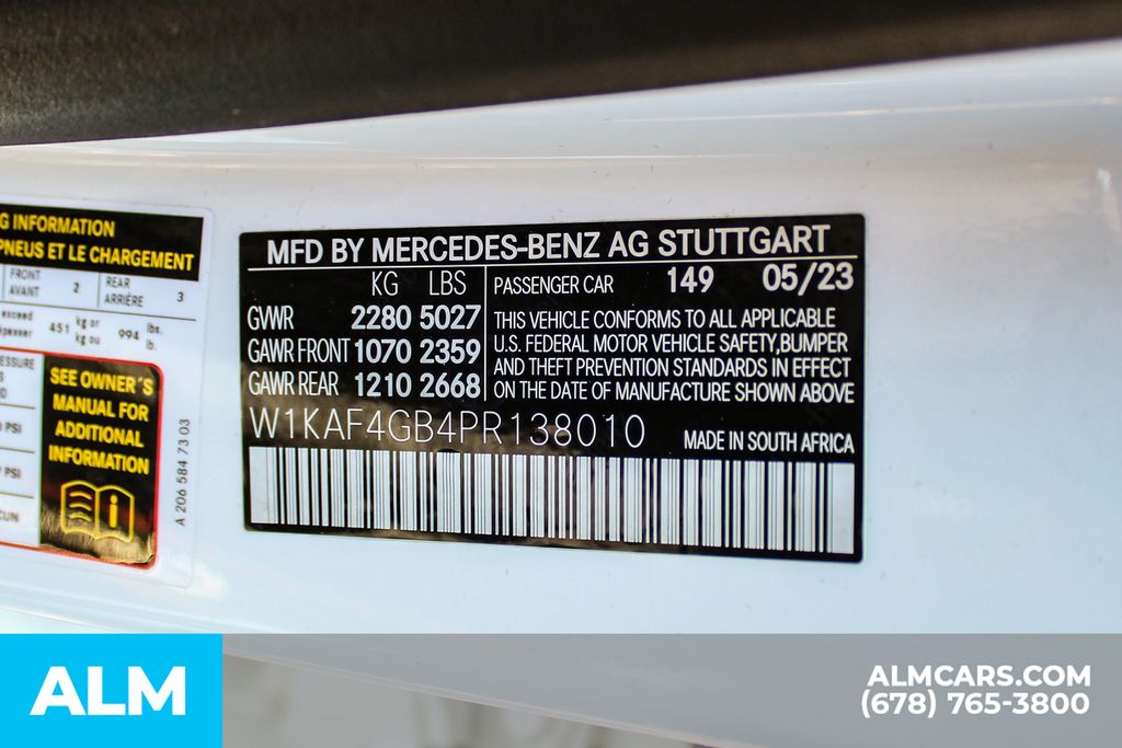 Used 2023 White Mercedes-Benz C 300 image 38