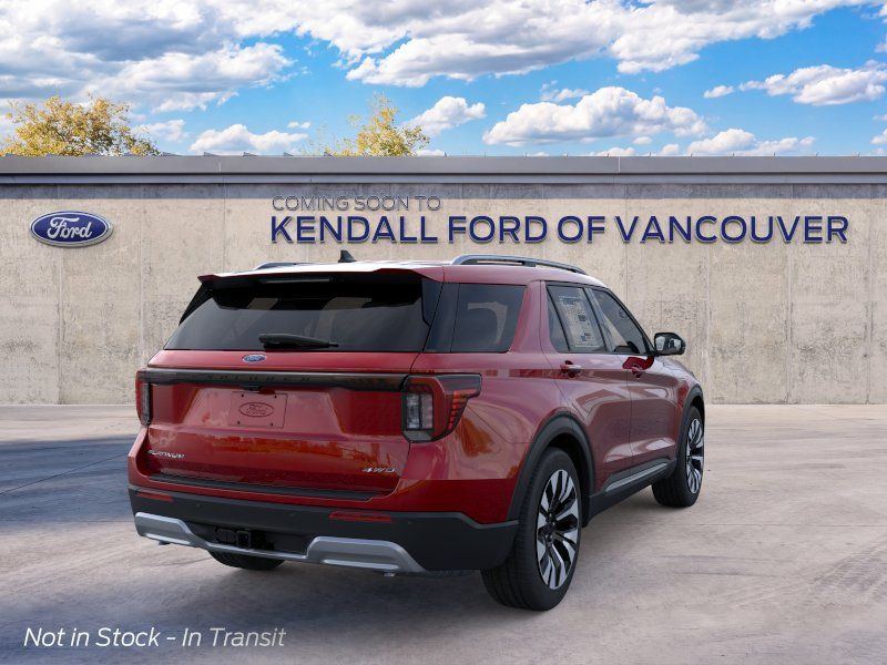 New 2026 Red Ford Platinum image 8