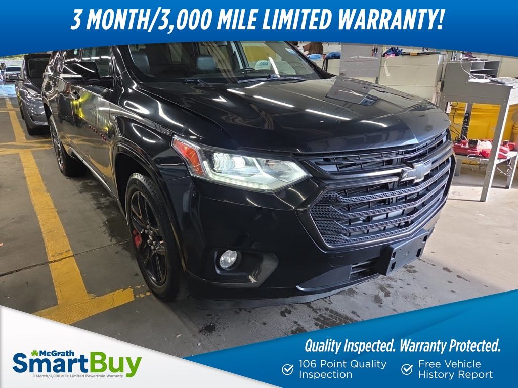 Mosaic Black Metallic 2018 Chevrolet Traverse Premier AWD SUV / Crossover Four-Wheel Drive 9-Speed Automatic
