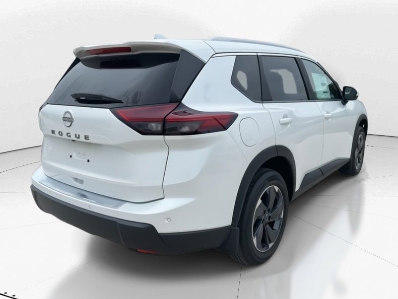 2025 Everest White Pearl Nissan Rogue SV FWD SUV