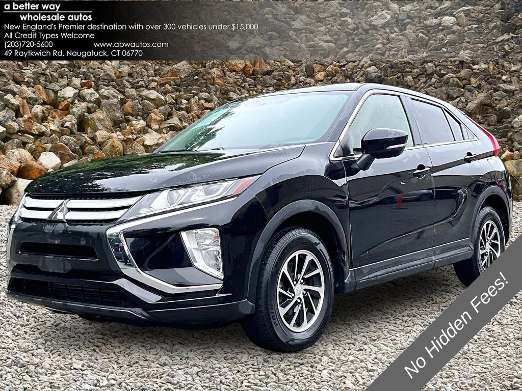 Black 2020 Mitsubishi Eclipse Cross SUV / Crossover Front-Wheel Drive Continuously Variable Transmission