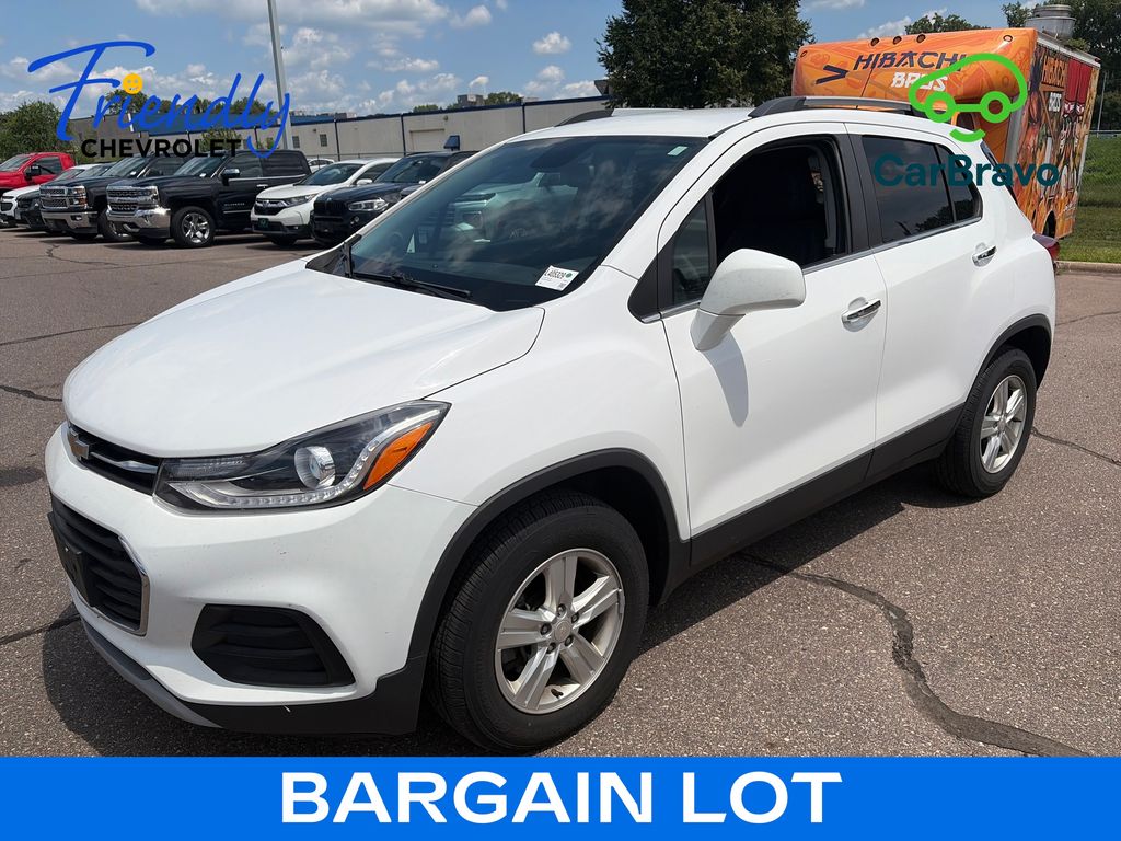 Summit White 2019 Chevrolet Trax SUV / Crossover All-Wheel Drive 6-Speed Automatic