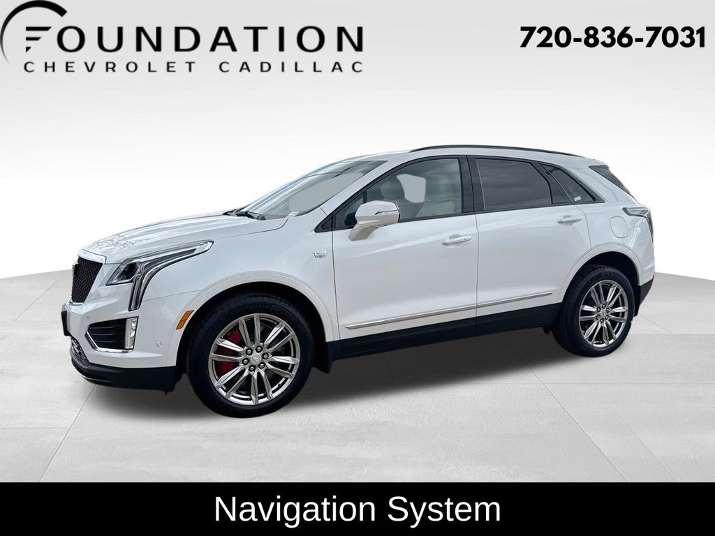Crystal White Tricoat 2026 Cadillac XT5 Sport AWD SUV / Crossover Four-Wheel Drive 9-Speed Automatic