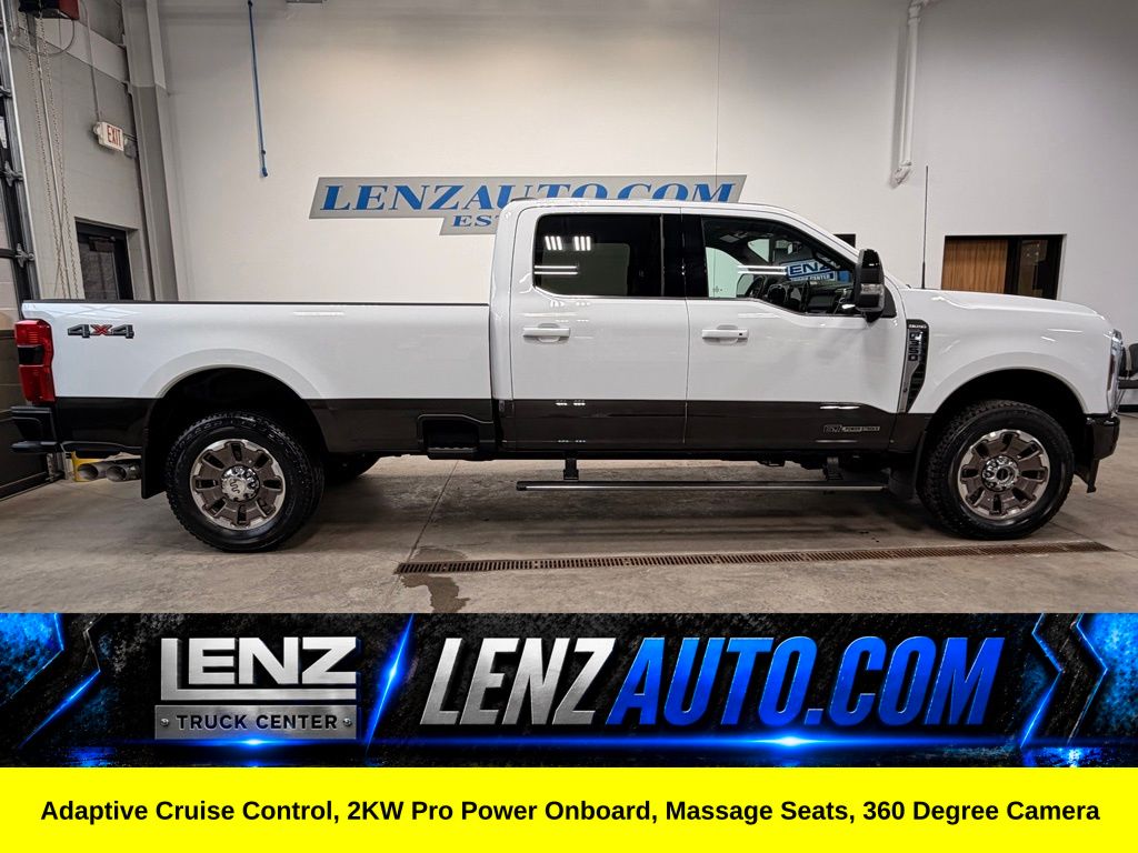 Oxford White 2024 Ford F-350 Super Duty Pickup Truck Four-Wheel Drive Automatic