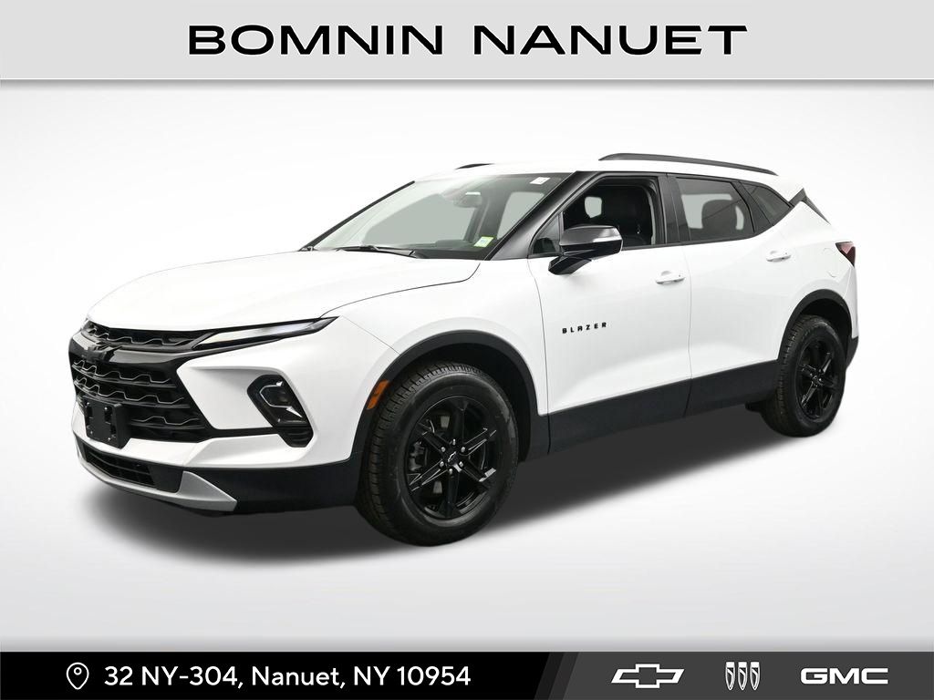 Summit White 2024 Chevrolet Blazer 3LT AWD SUV / Crossover All-Wheel Drive 9-Speed Automatic Overdrive