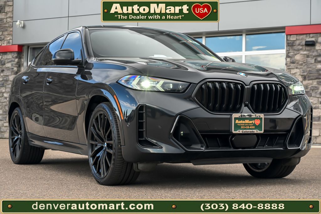 Black Sapphire Metallic 2026 BMW X6 SUV / Crossover All-Wheel Drive 8-Speed Automatic