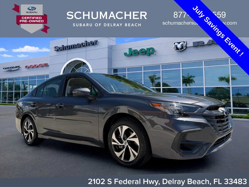 Magnetite Gray Metallic 2024 Subaru Legacy Sedan All-Wheel Drive Continuously Variable Transmission