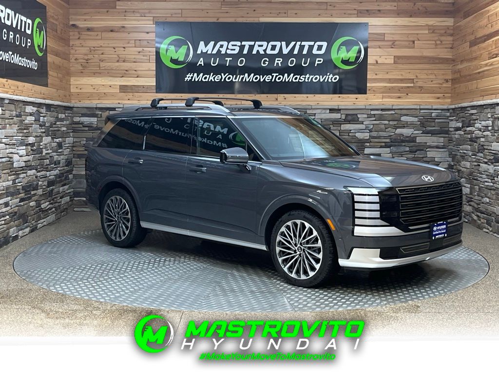 Ecotronic Gray Pearl 2026 Hyundai Palisade Hybrid Calligraphy AWD SUV / Crossover All-Wheel Drive 6-Speed Automatic