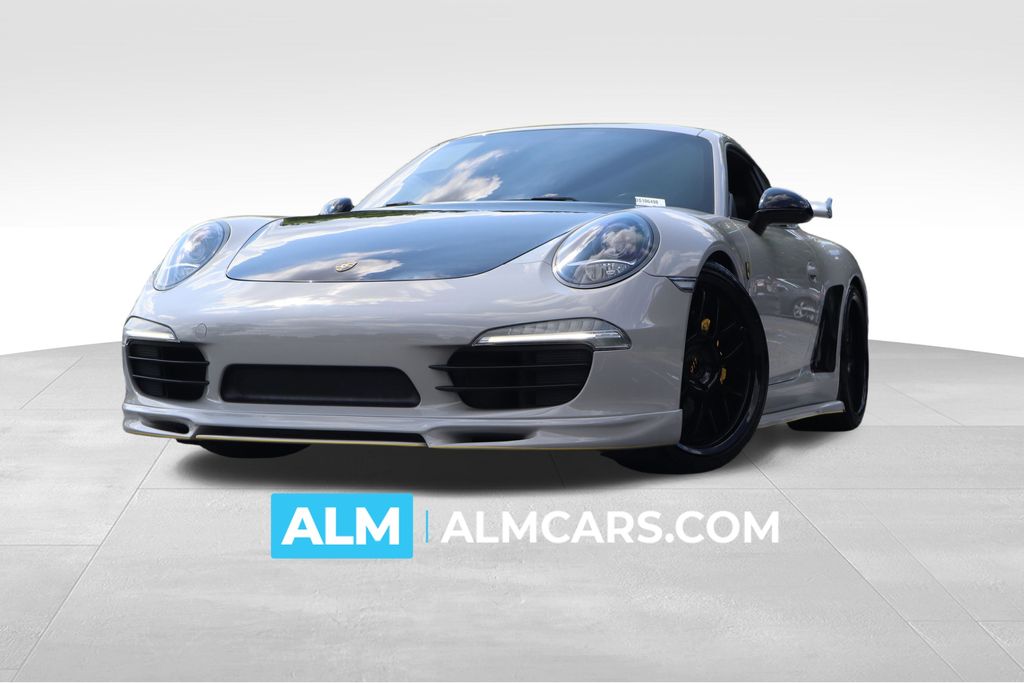 Gray 2013 Porsche 911 Carrera Coupe RWD Coupe Rear-Wheel Drive 7-Speed Automatic
