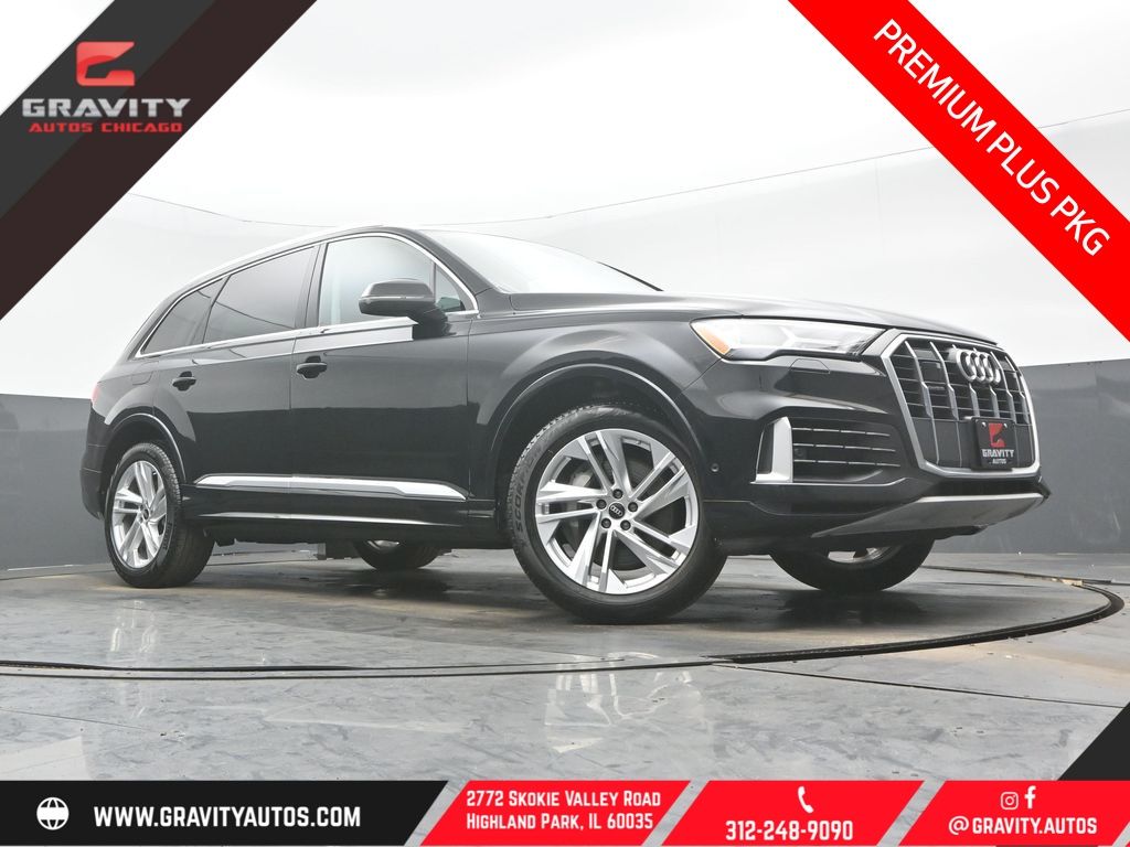 Mythos Black Metallic 2023 Audi Q7 quattro Premium Plus 55 TFSI SUV / Crossover All-Wheel Drive 8-Speed Automatic