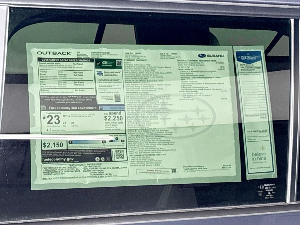 2026 Subaru Outback Wilderness