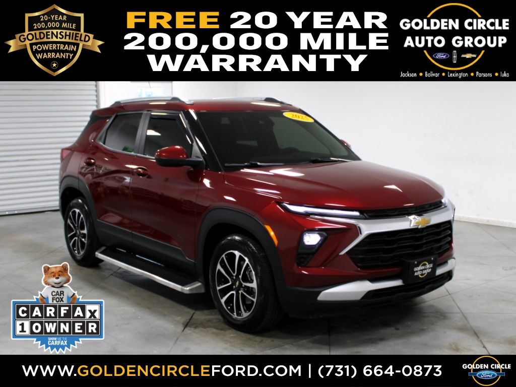 Red (Crimson Metallic) 2025 Chevrolet Trailblazer LT FWD SUV / Crossover Front-Wheel Drive Continuously Variable Transmission