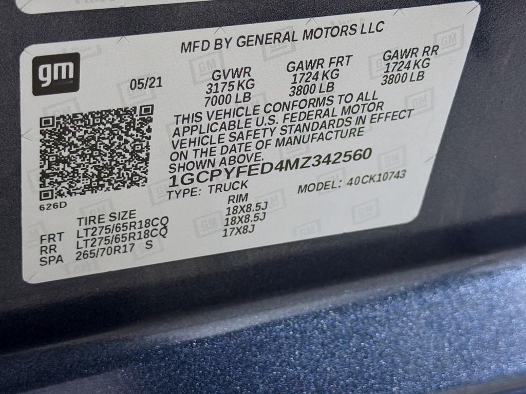 Used 2021 Chevrolet Silverado 1500 Truck