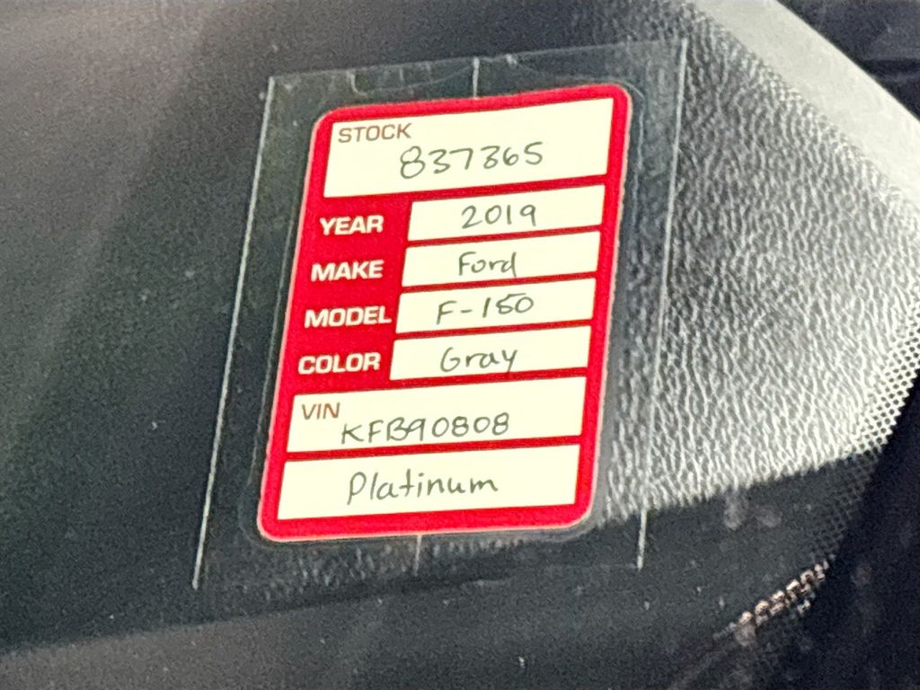 2019 Ford F-150 Platinum
