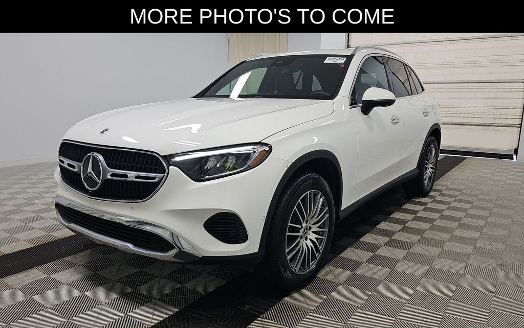 Polar White 2025 Mercedes-Benz GLC SUV / Crossover All-Wheel Drive 9-Speed Automatic