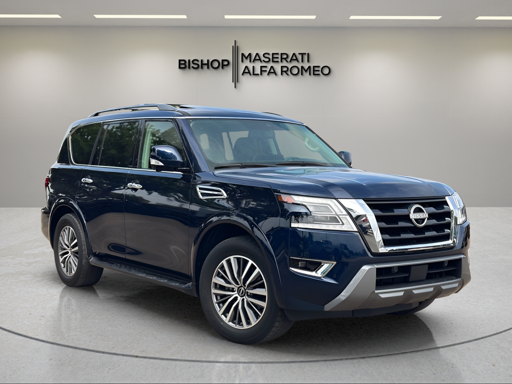 Hermosa Blue Pearl 2023 Nissan Armada SUV / Crossover 4X2 7-Speed Automatic