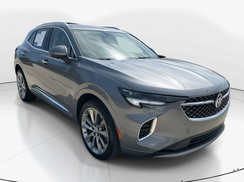2022 Satin Steel Metallic Buick Envision Avenir FWD SUV