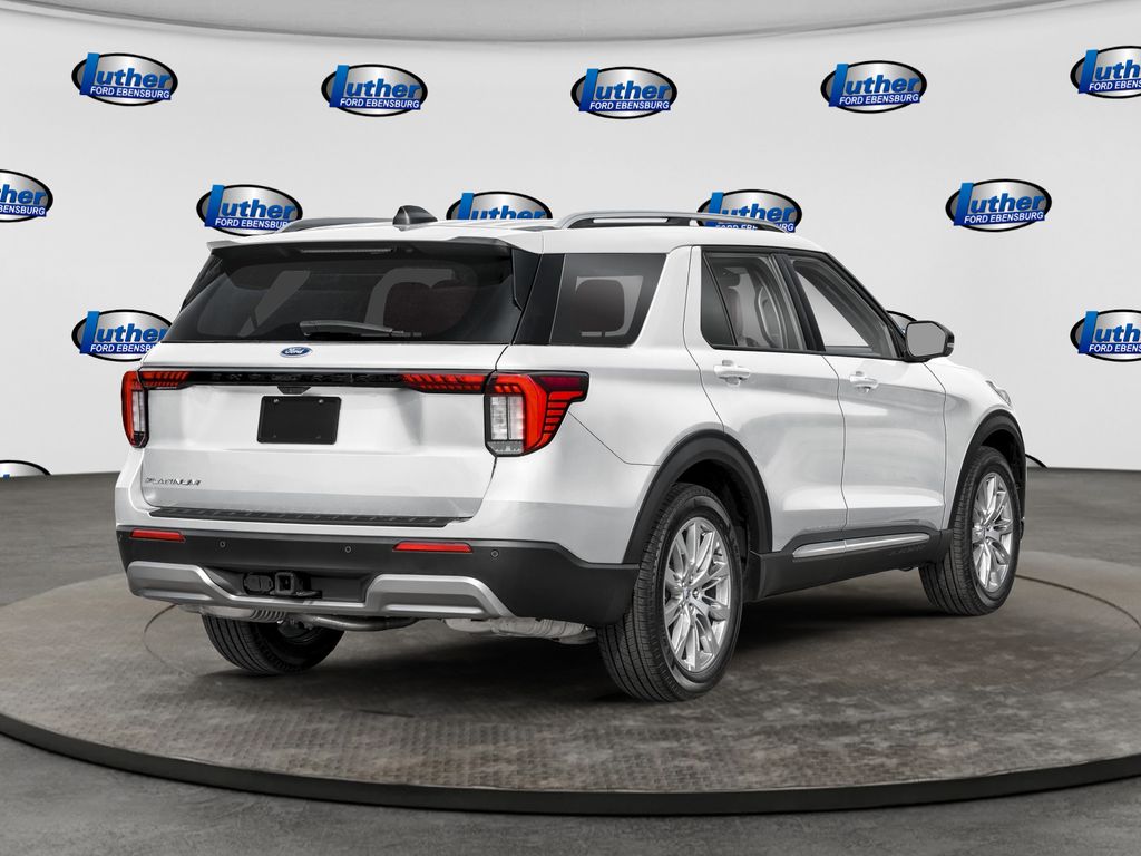 2026 Ford Explorer Platinum White at Grove City Ford