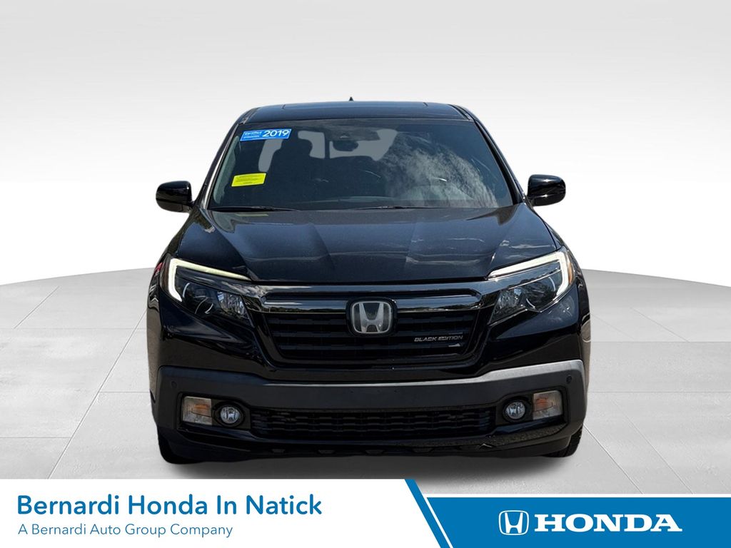 Crystal Black Pearl 2019 Honda Ridgeline Pickup Truck All-Wheel Drive 6-Speed Automatic