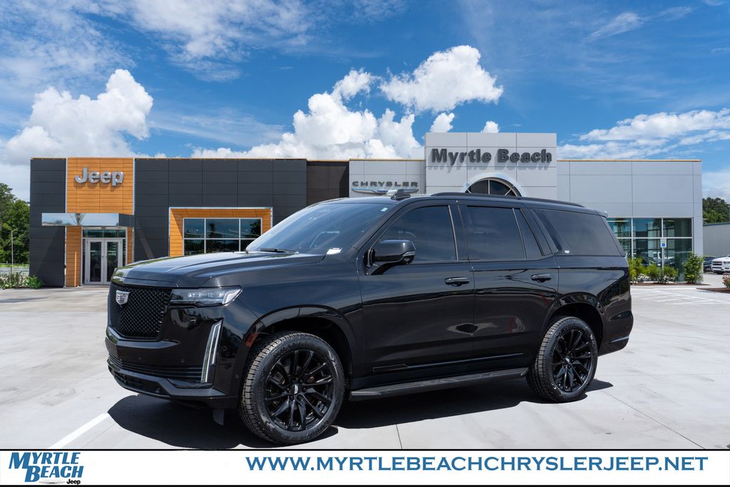 Black Raven 2021 Cadillac Escalade Sport Platinum AWD SUV / Crossover Four-Wheel Drive