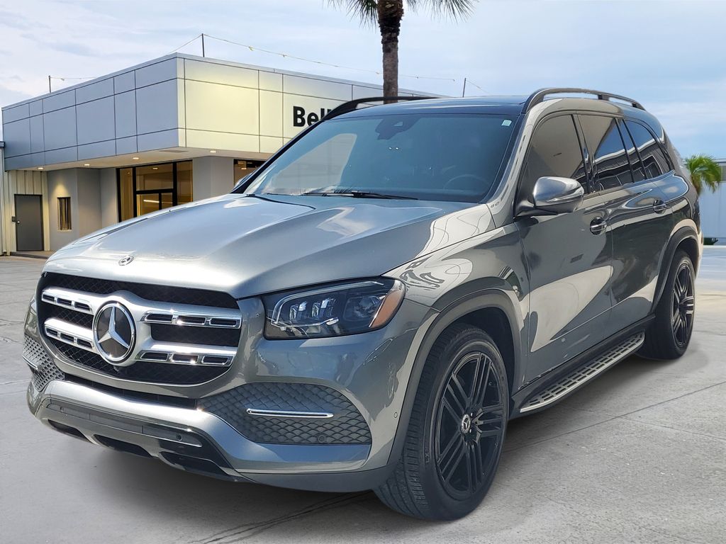 Gray Metallic 2021 Mercedes-Benz GLS SUV / Crossover All-Wheel Drive 9-Speed Automatic