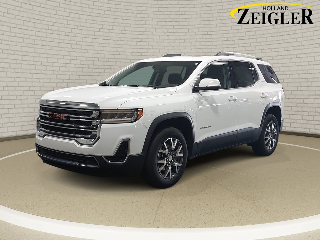 Summit White 2023 GMC Acadia SUV / Crossover Four-Wheel Drive 9-Speed Automatic