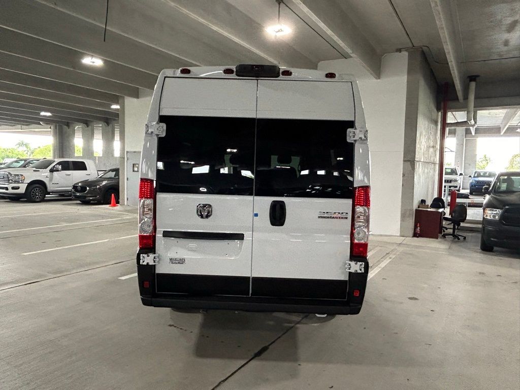 Used 2023 Bright White Clearcoat Ram High Roof image 5