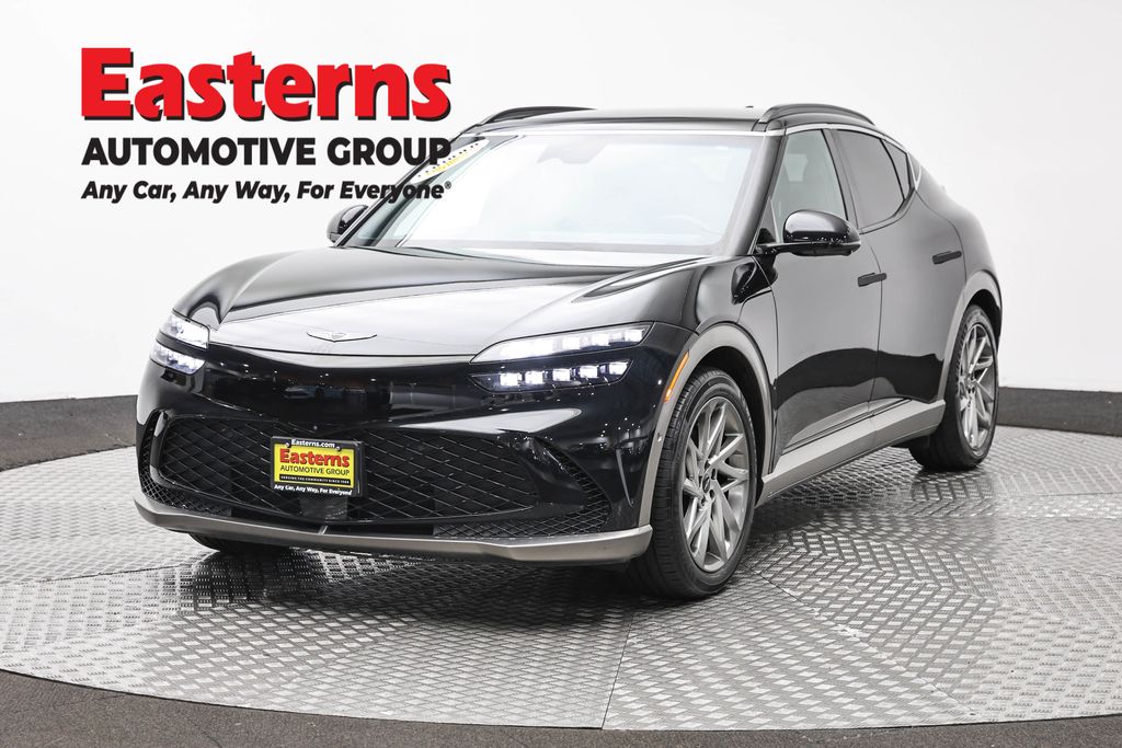 Vik Black 2024 Genesis GV60 Advanced AWD SUV / Crossover All-Wheel Drive 1-Speed Automatic