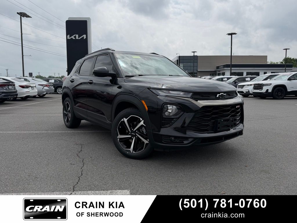 Mosaic Black Metallic 2022 Chevrolet Trailblazer RS FWD SUV / Crossover Front-Wheel Drive Continuously Variable Transmission