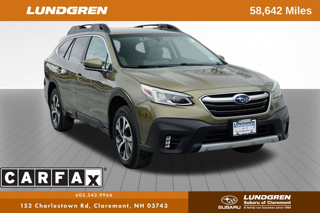 Green Metallic 2020 Subaru Outback SUV / Crossover All-Wheel Drive Continuously Variable Transmission