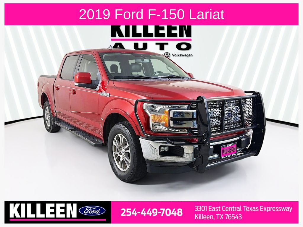 Ruby Red Metallic 2019 Ford F-150 Pickup Truck Four-Wheel Drive Automatic