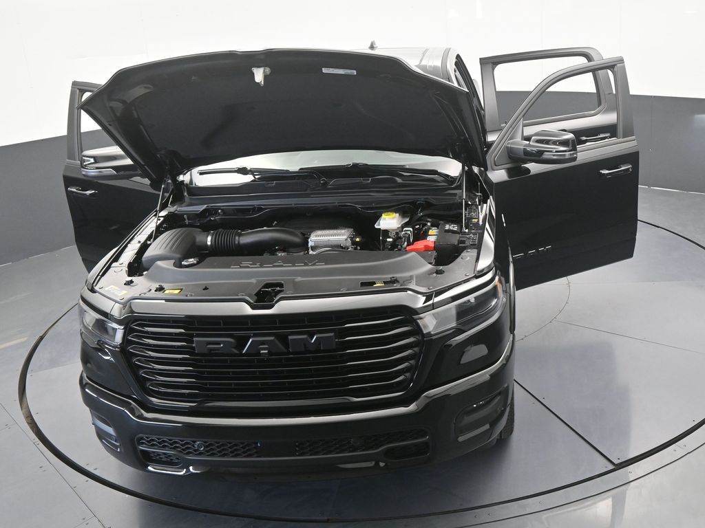 New 2026 Diamond Black Crystal Pearlcoat Ram Laramie image 71