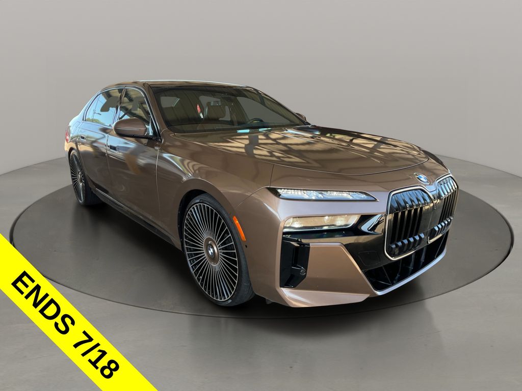 Carbon Black Metallic 2025 BMW 7 Series Sedan Rear-Wheel Drive 8-Speed Automatic