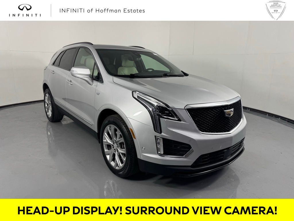 Radiant Silver Metallic 2020 Cadillac XT5 SUV / Crossover Four-Wheel Drive 9-Speed Automatic