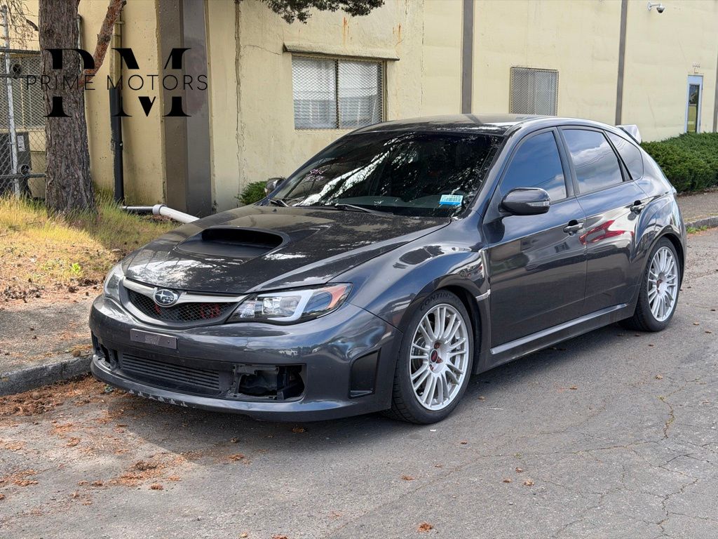 Dgm 2008 Subaru Impreza WRX STI WRX STI AWD with Silver BBS Wagon All-Wheel Drive 6-Speed Manual