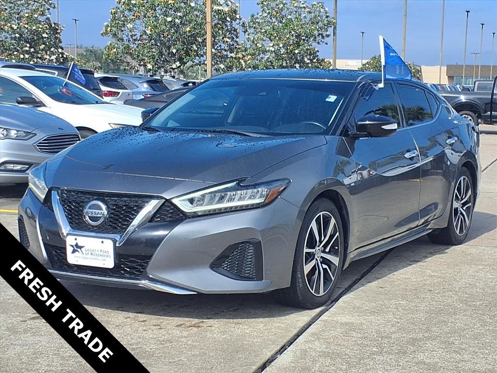 Gray (Gun Metallic) 2021 Nissan Maxima SV FWD Sedan Front-Wheel Drive Continuously Variable Transmission