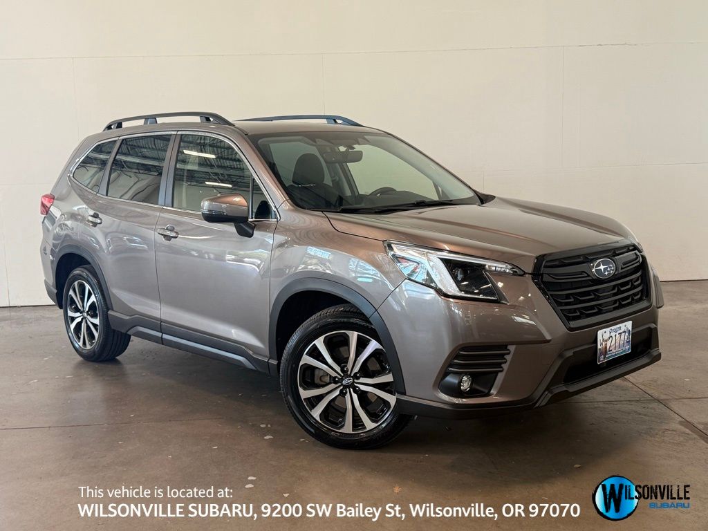 Brilliant Bronze Metallic 2024 Subaru Forester Limited Crossover AWD SUV / Crossover All-Wheel Drive Continuously Variable Transmission