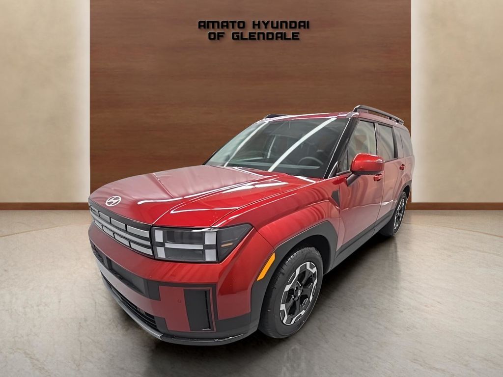 Ultimate Red 2026 Hyundai Santa Fe SUV / Crossover All-Wheel Drive 8-Speed Automatic